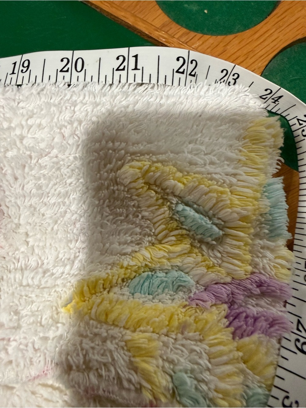 Canyon Group Vintage Chenille Floral Robe size L - Picture 13 of 15